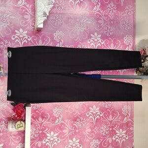 LOFT Black Textured Leggings